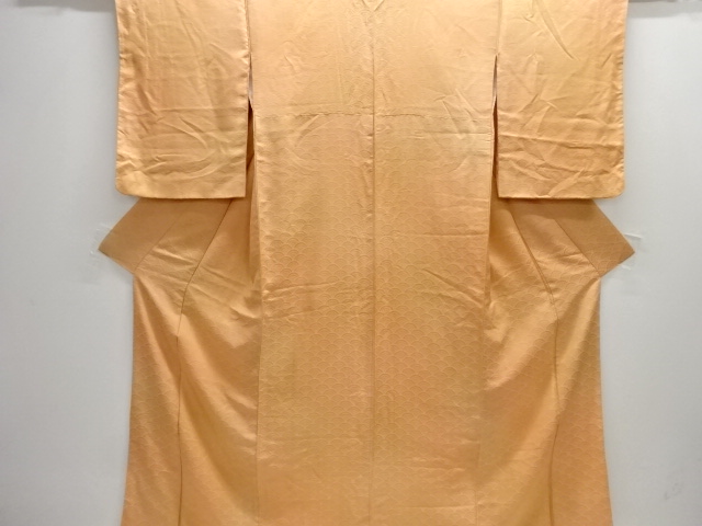 JAPANESE KIMONO / TSUKESAGE IROMUJI / WOVEN SEIGAIHA